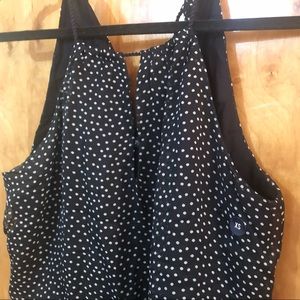 Abercrombie & Fitch Chiffon Sleeveless Blouse NWOT